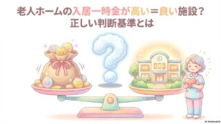 老人ホームの入居一時金が高い＝良い施設？正しい判断基準を解説 